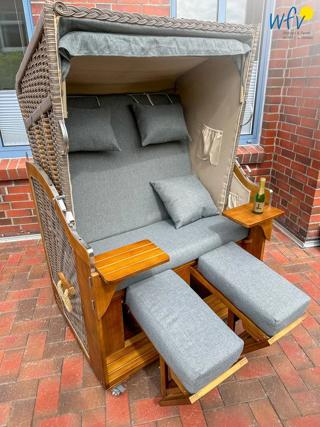 Haus Dünenblick Ferienwohnung 6 Wangerooge - Terrasse