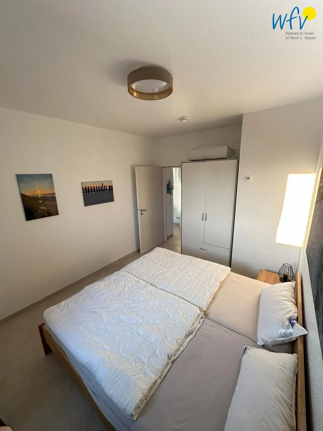 Haus Dünenblick Ferienwohnung 6 Wangerooge - Schlafzimmer