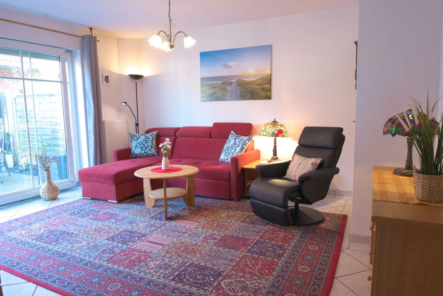 Ferienwohnung Claudia Norddeich - Wohnzimmer