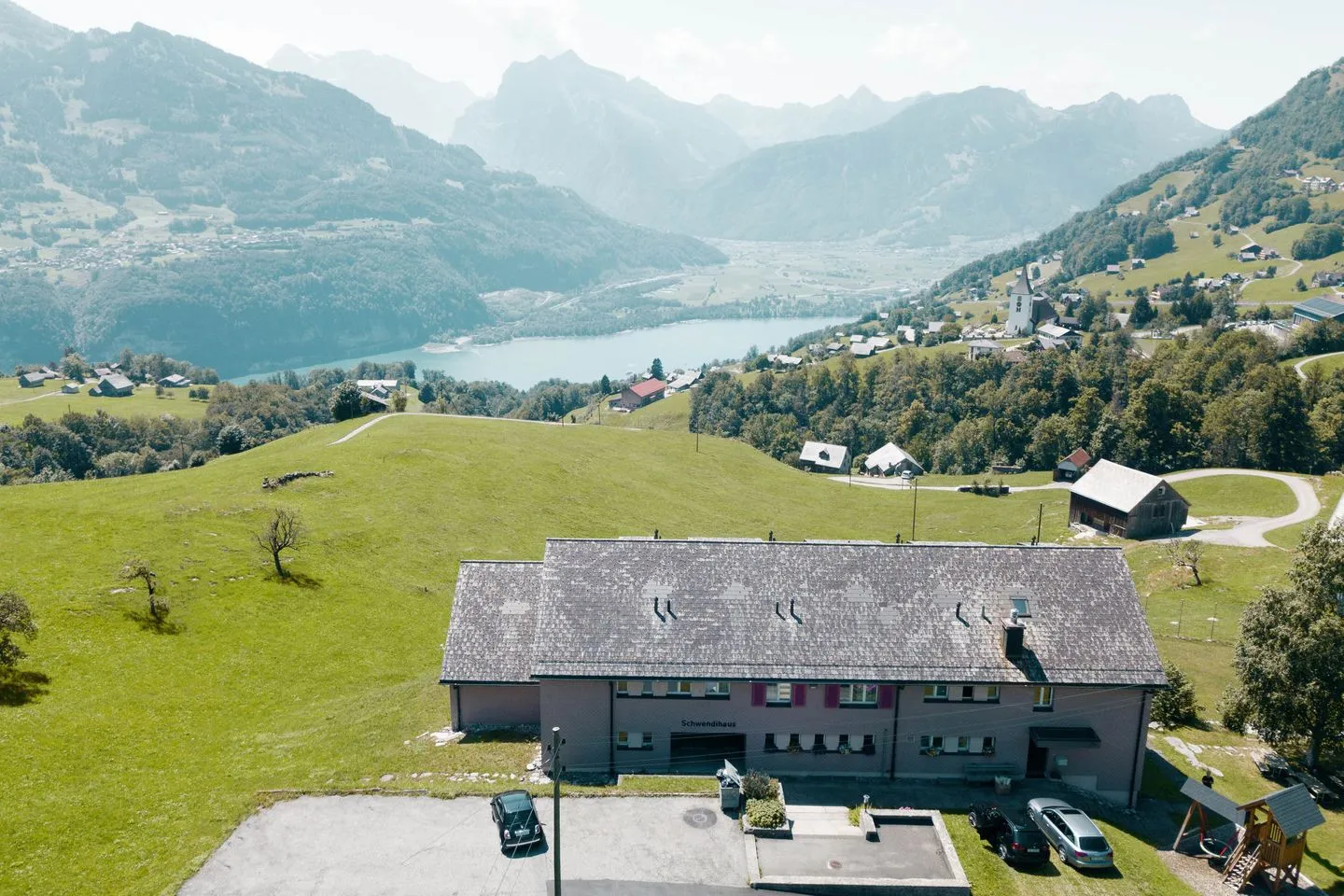 Apartment Schwendihaus Amden - Bird's eye view
