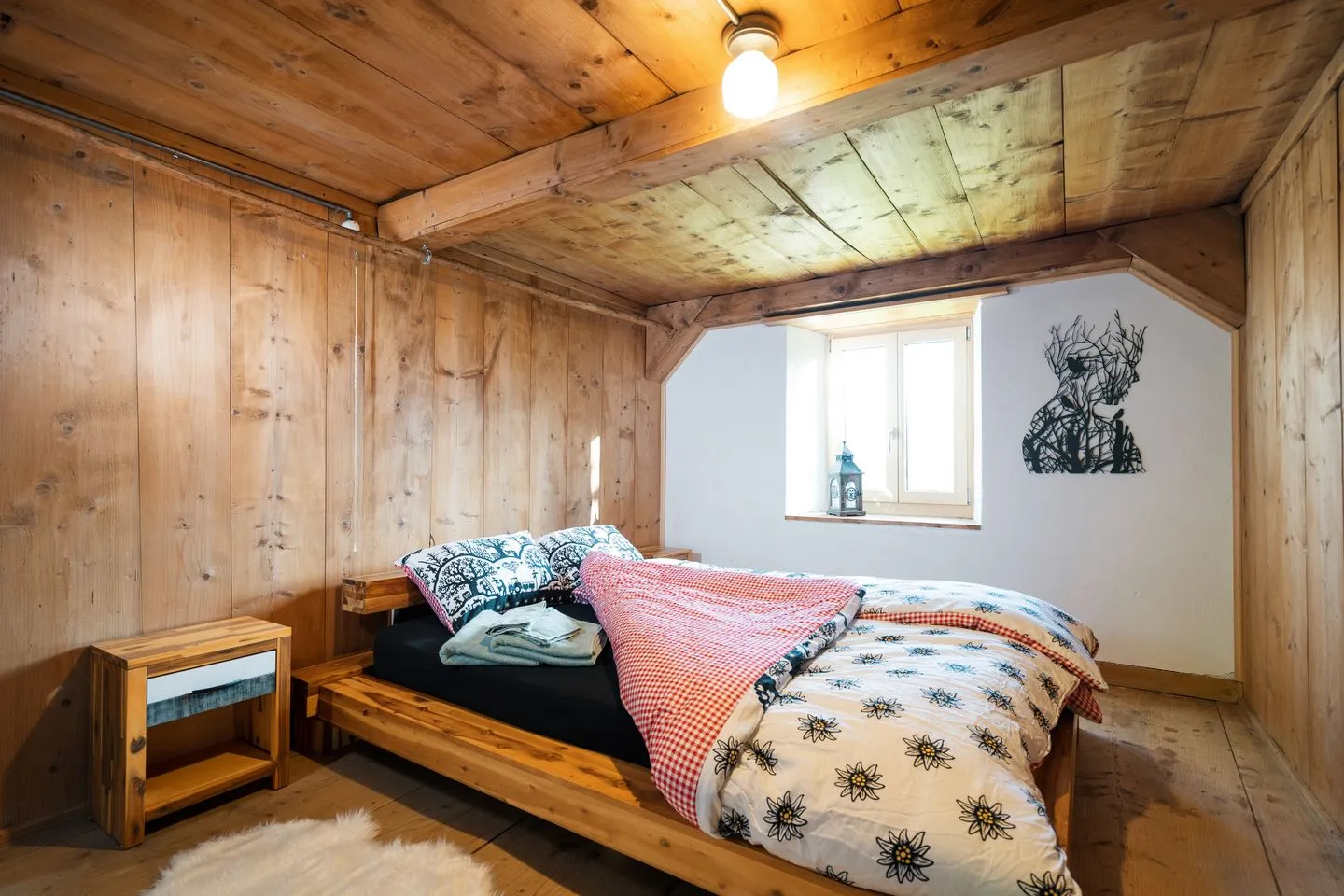 Ferienhaus Obereichholzberg Weesen - Schlafzimmer