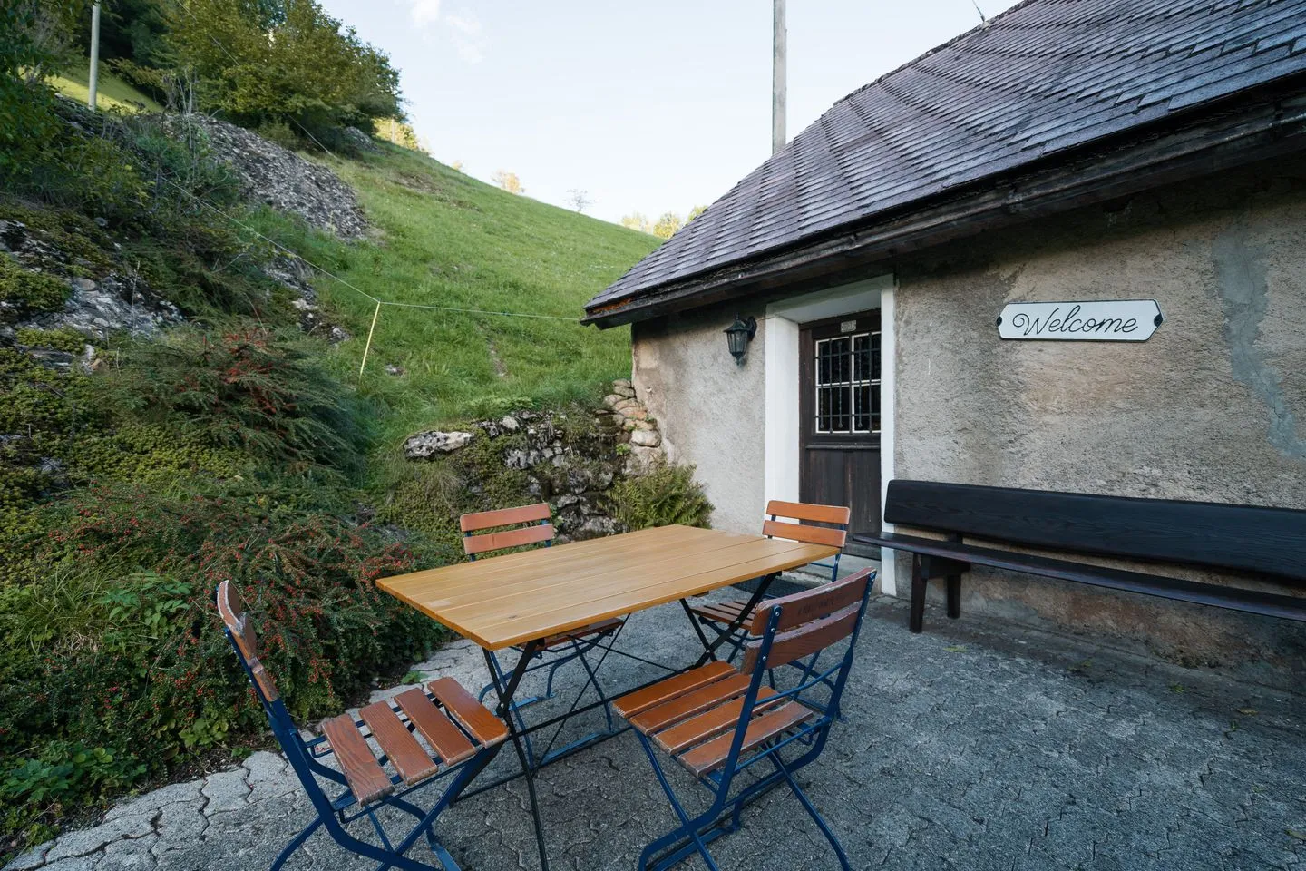 Ferienhaus Obereichholzberg Weesen - Terrasse