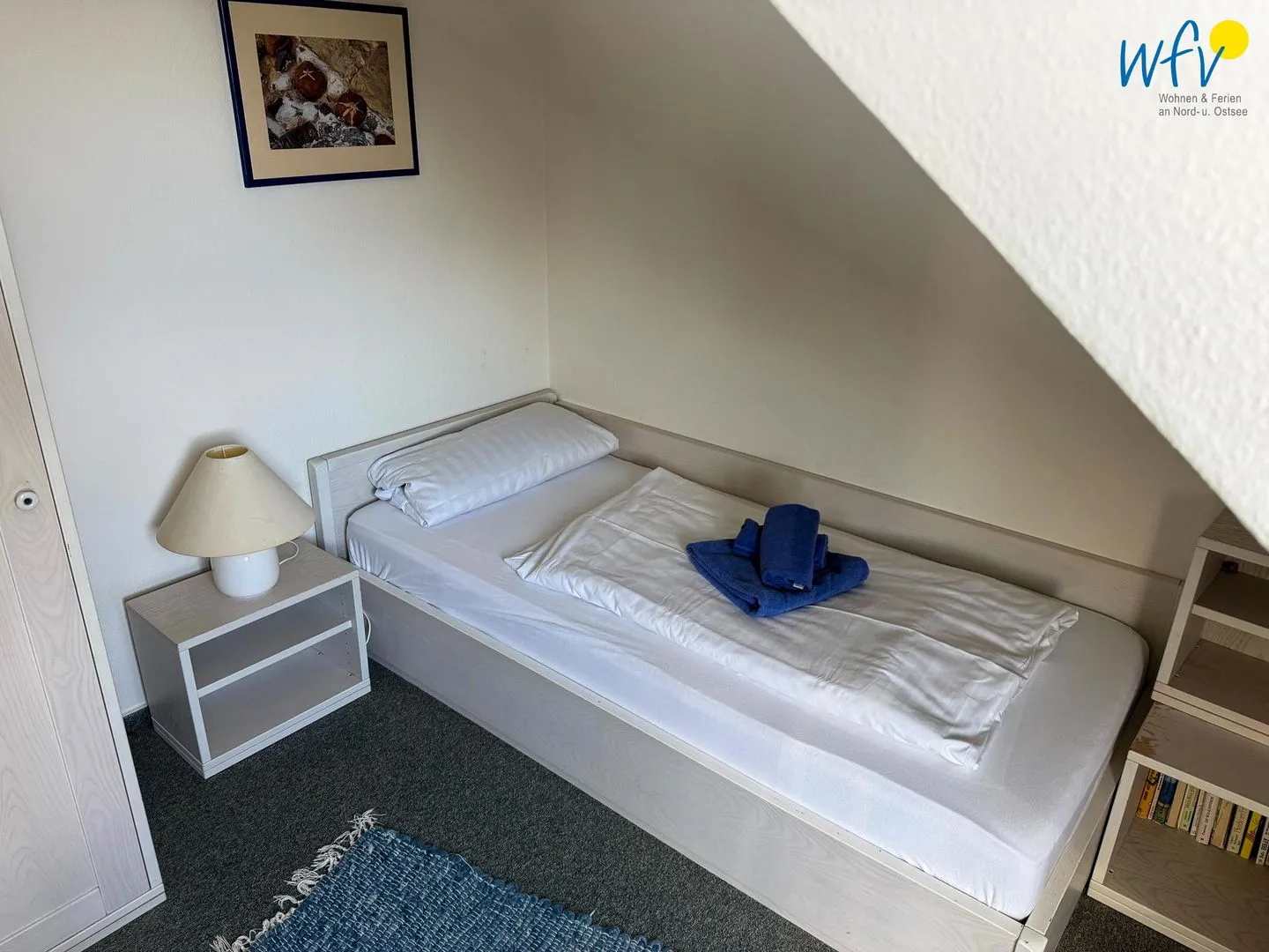 Residenz am Rosengarten Ferienwohnung 32 Wangerooge - Schlafzimmer