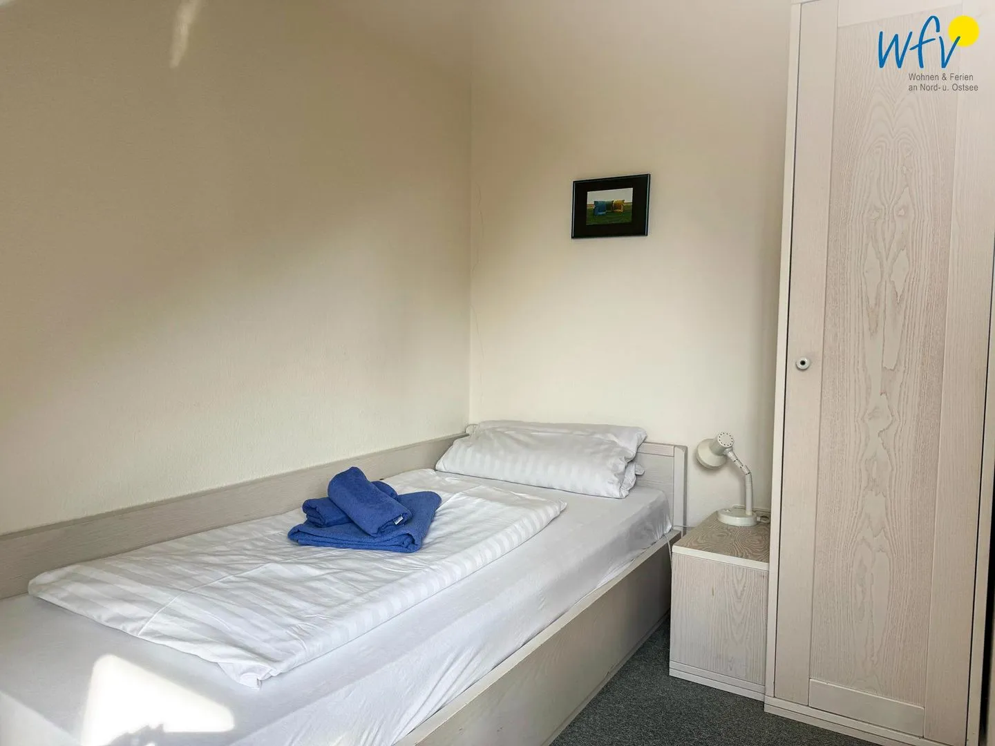 Residenz am Rosengarten Ferienwohnung 32 Wangerooge - Schlafzimmer