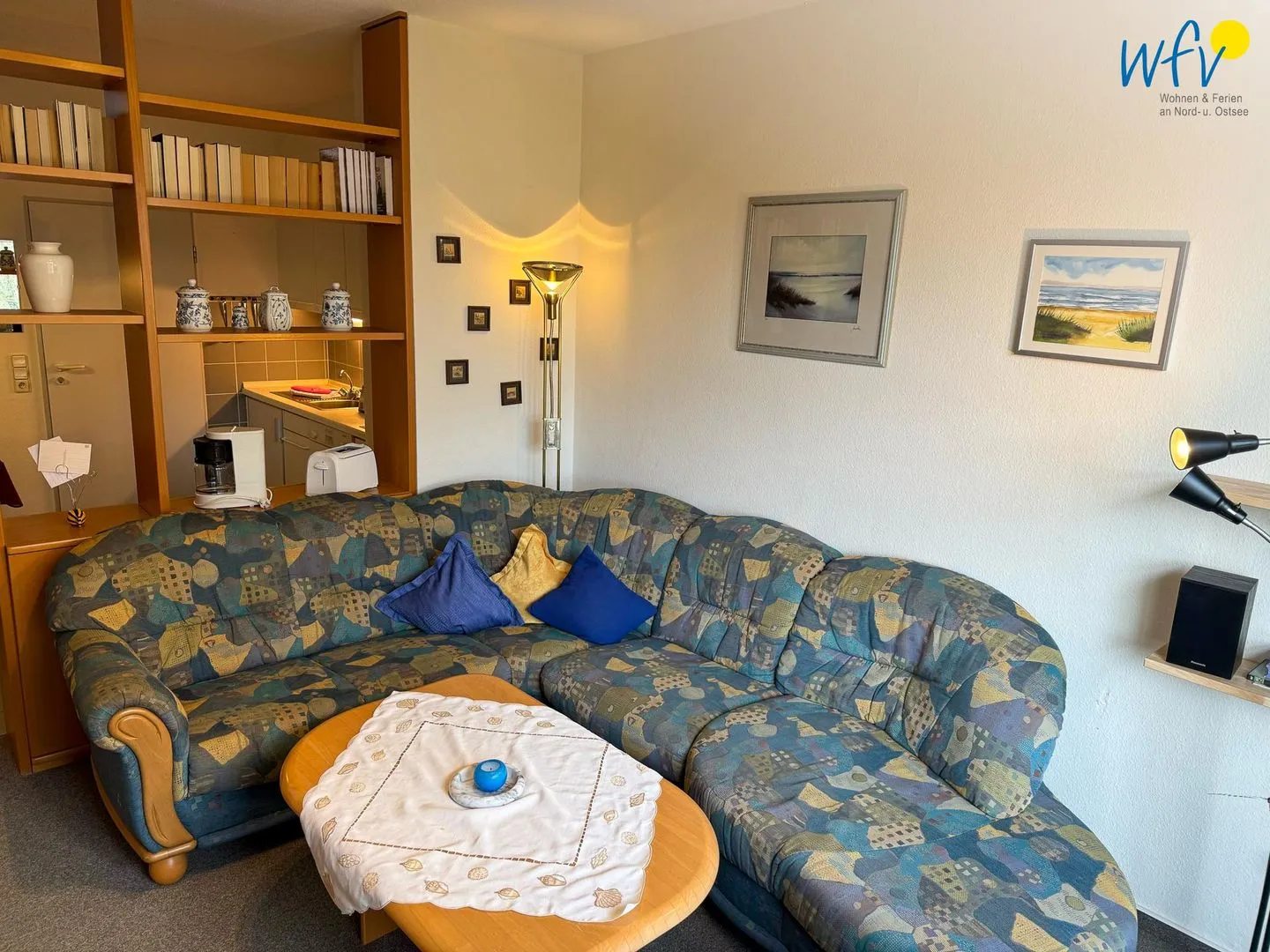 Residenz am Rosengarten Ferienwohnung 32 Wangerooge - Wohnzimmer