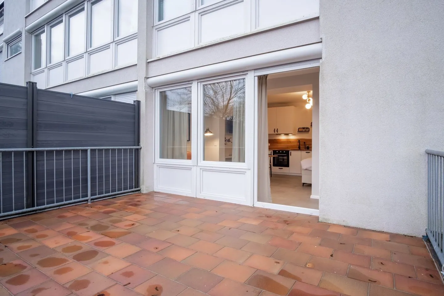 Ferienwohnung Meeresbrise Eckernförde Eckernförde - Terrasse