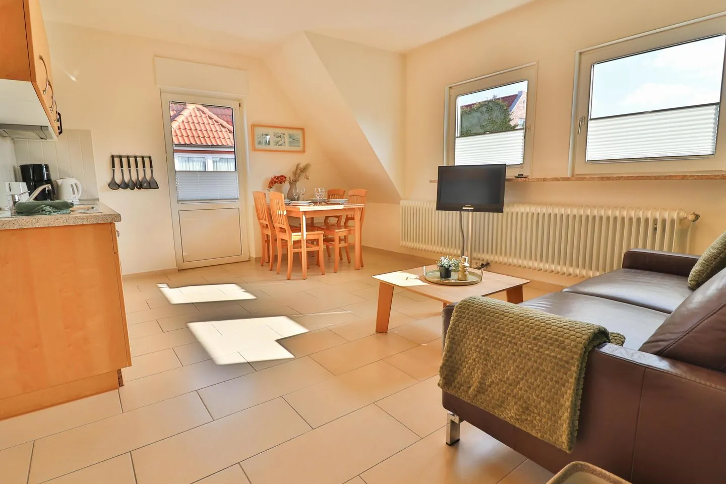 Haus Libelle - Wohnung 3 Langeoog - Wohnzimmer