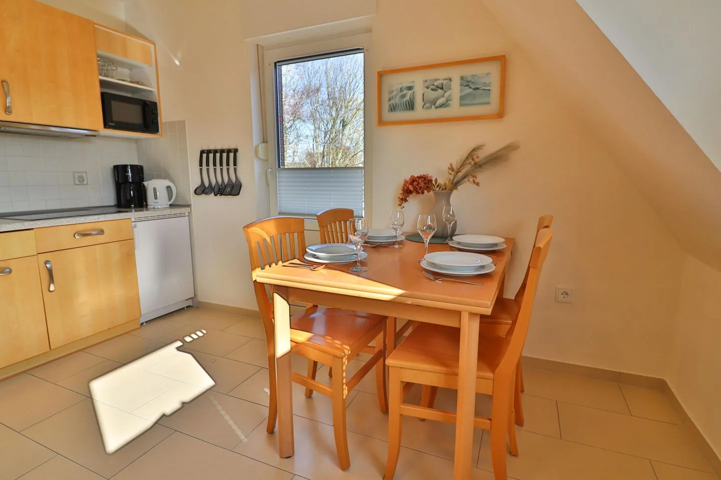Haus Libelle - Wohnung 3 Langeoog - Wohnzimmer