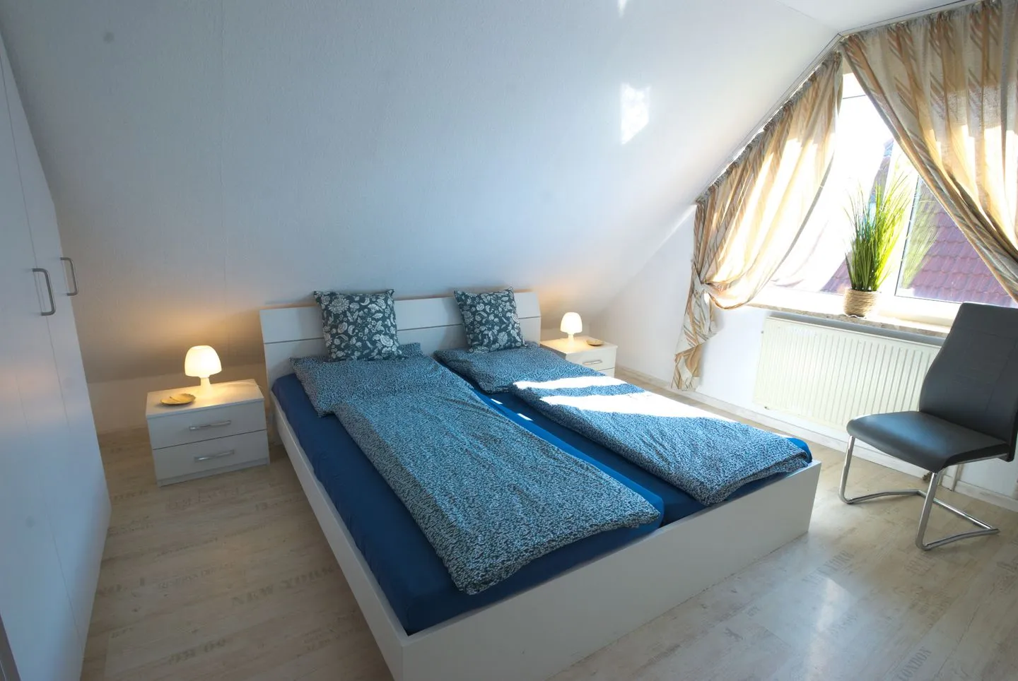 Ferienwohnung Robbe Norddeich - 1.Schlafzimmer