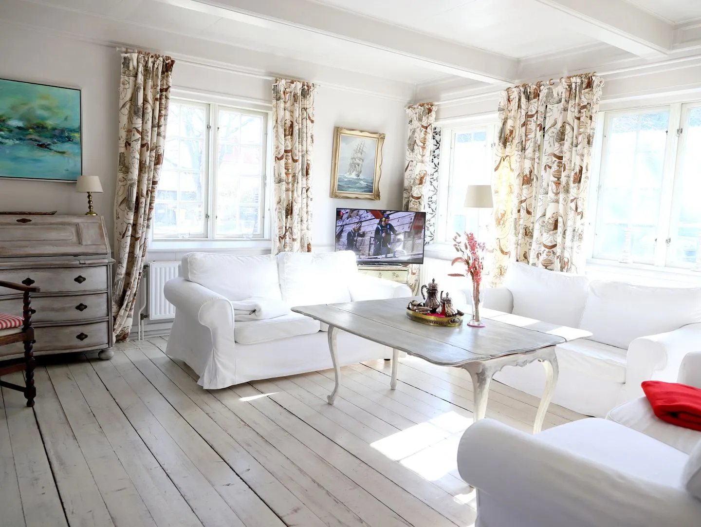 Munkmarscherstr. 1 Westerland - Wohnzimmer