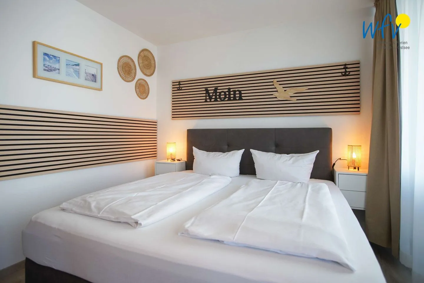 Ferienhaus Seeblick Ferienwohnung 28 Borkum - Schlafzimmer