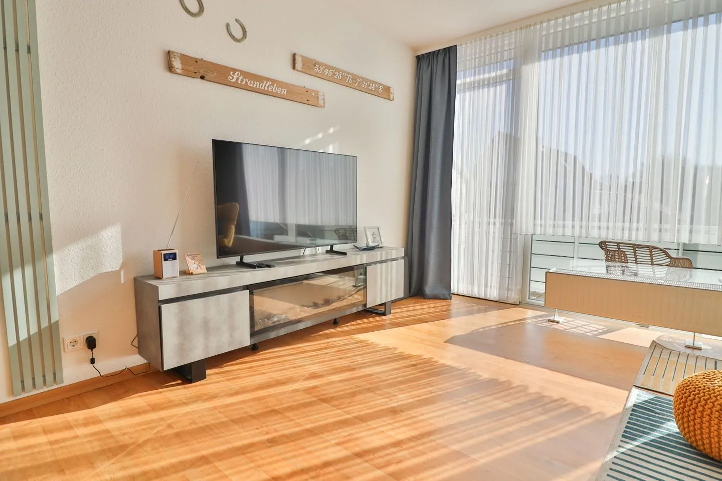 Strandleben Langeoog - Wohnzimmer