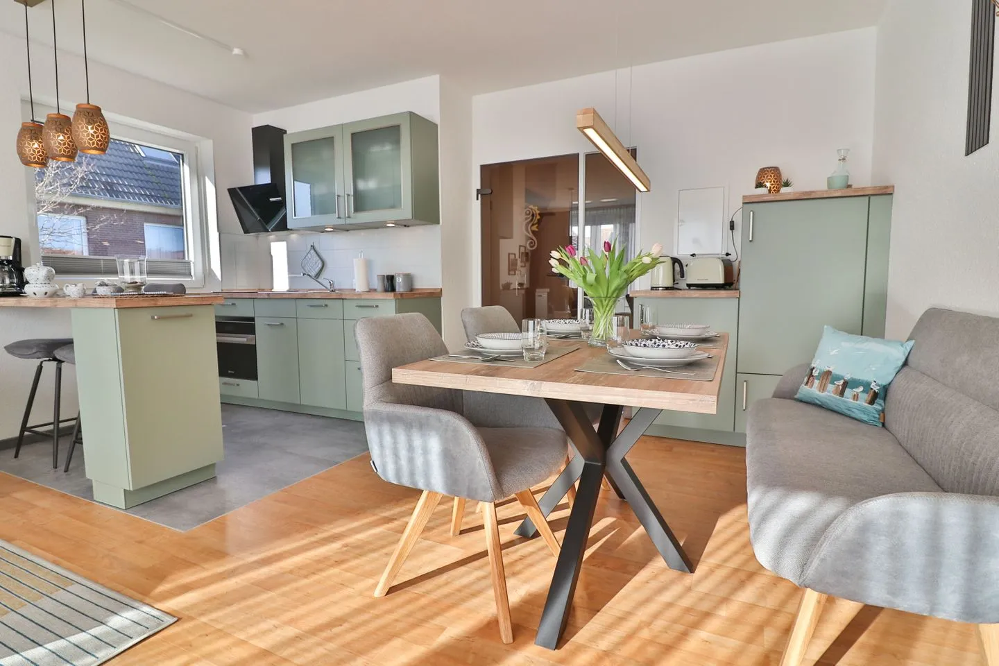 Strandleben Langeoog - Wohnzimmer
