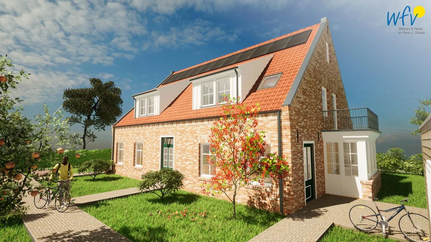 Haus Christine Ferienwohnung 3 Langeoog - Hauptansicht