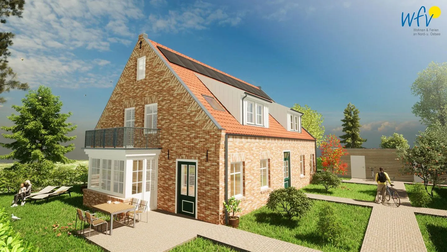 Haus Christine Ferienwohnung 3 Langeoog - Hauptansicht