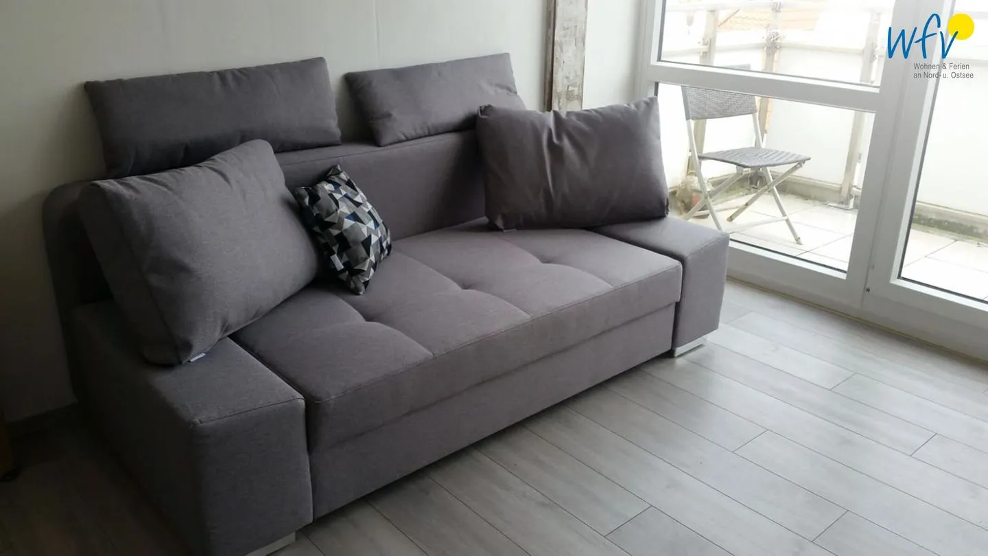 Haus Seeluft Ferienwohnung 48 Wangerooge - Wohnzimmer