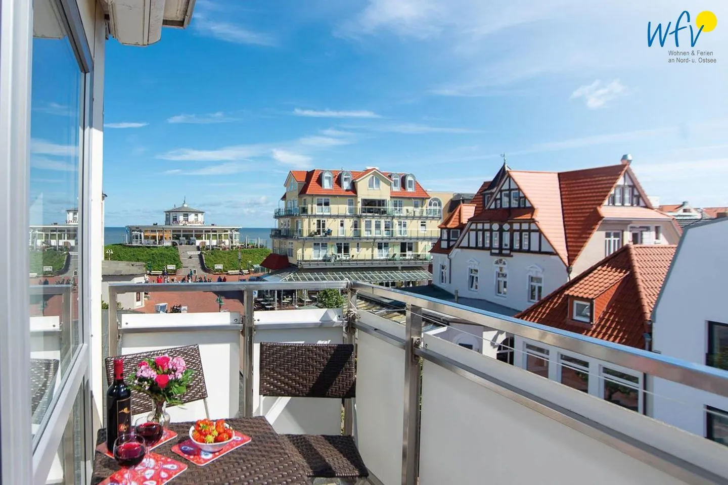 Haus Seeluft Ferienwohnung 48 Wangerooge - Meerblick