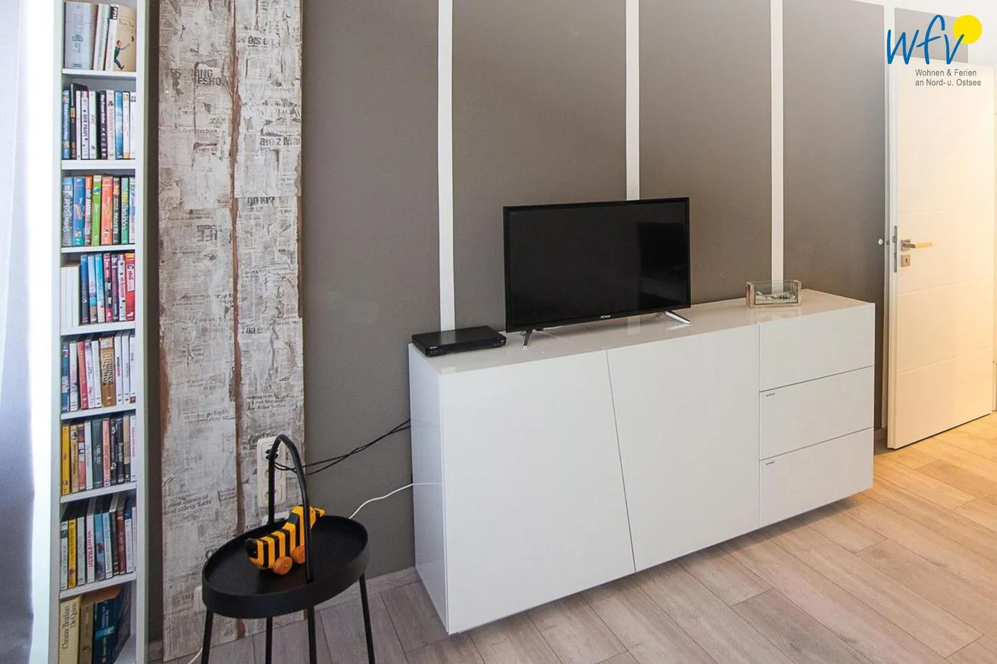 Haus Seeluft Ferienwohnung 48 Wangerooge - TV / Multimedia