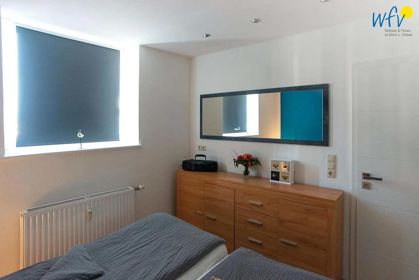 Haus Seeluft Ferienwohnung 48 Wangerooge - Schlafzimmer