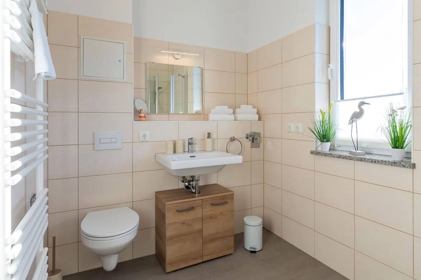 SeeNest Röbel / Müritz - Badezimmer