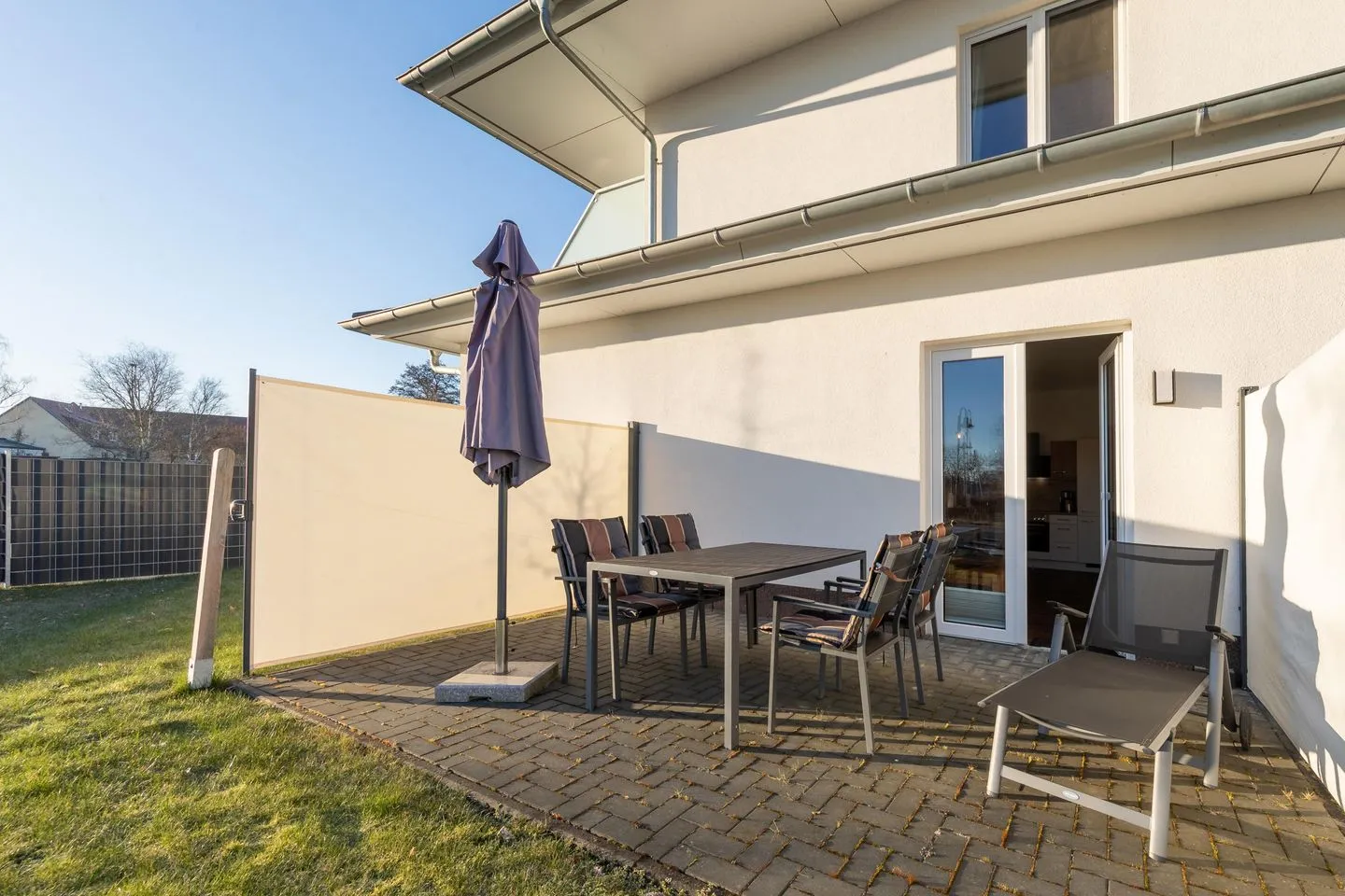 SeeBrise Röbel / Müritz - Terrasse