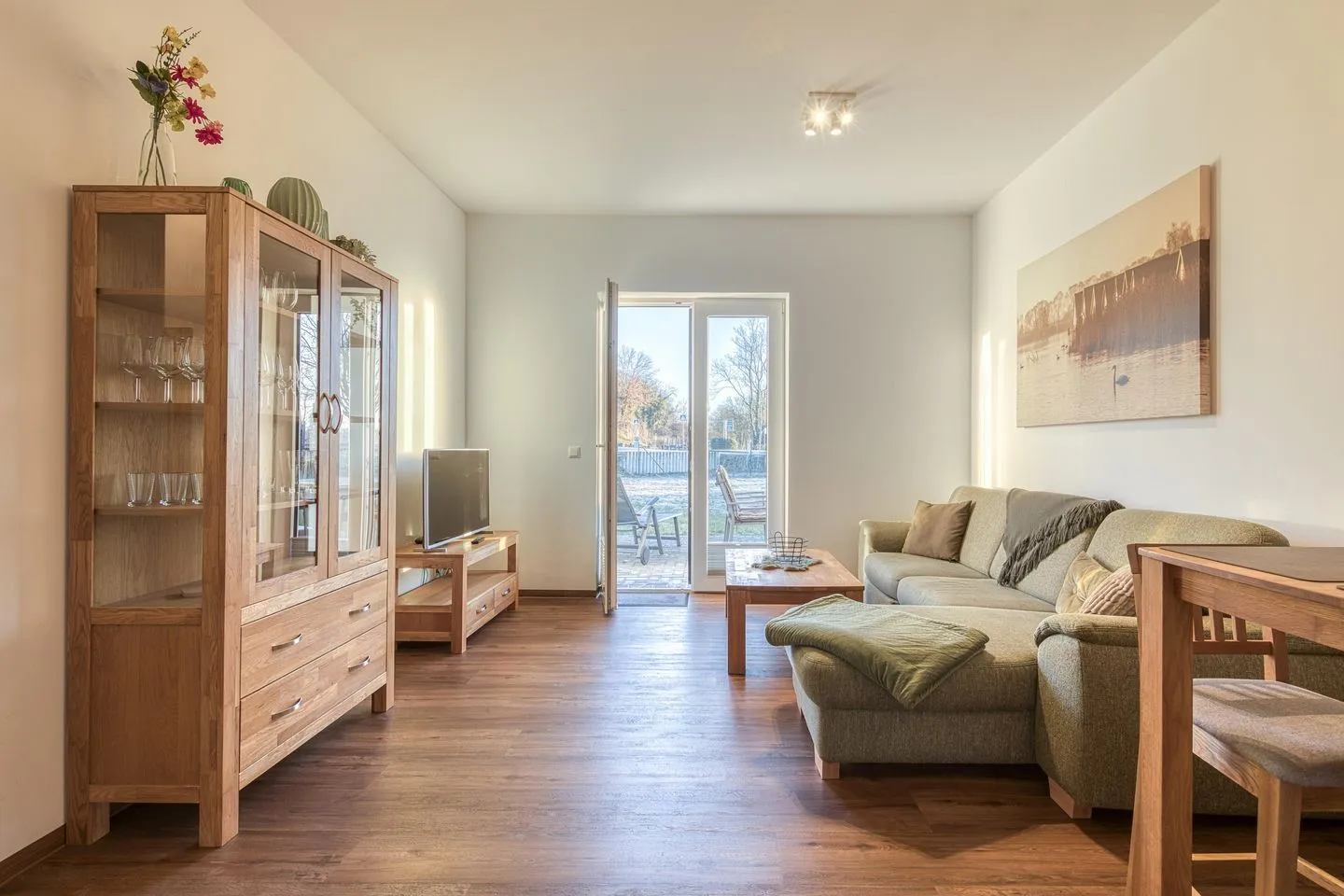 SeeBrise Röbel / Müritz - Wohnzimmer