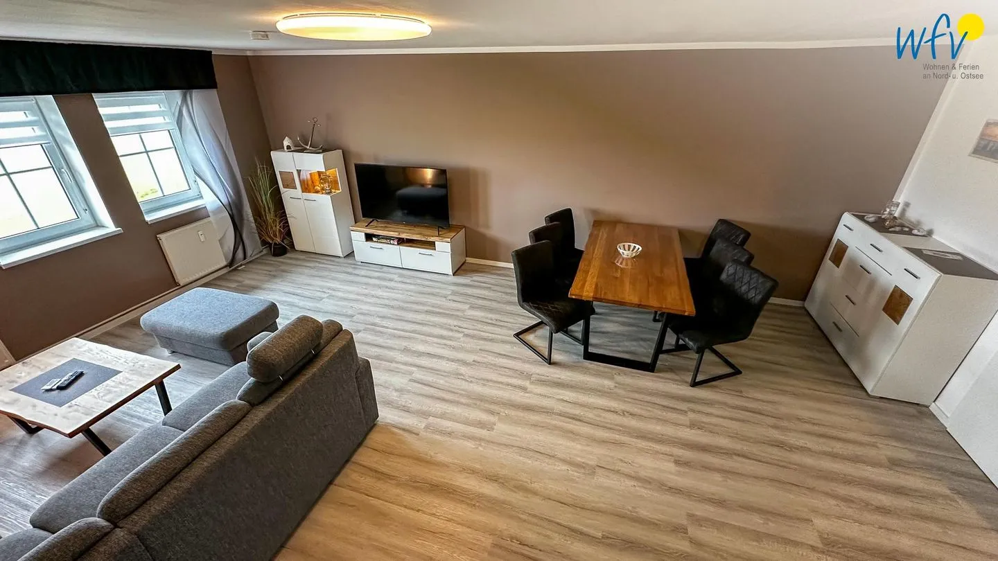 Haus Windland Ferienwohnung 10 Rügen - Dranske - Wohnzimmer