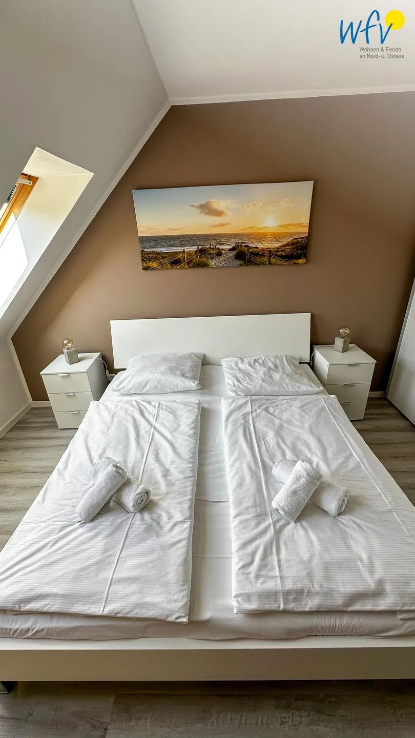 Haus Windland Ferienwohnung 10 Rügen - Dranske - Schlafzimmer