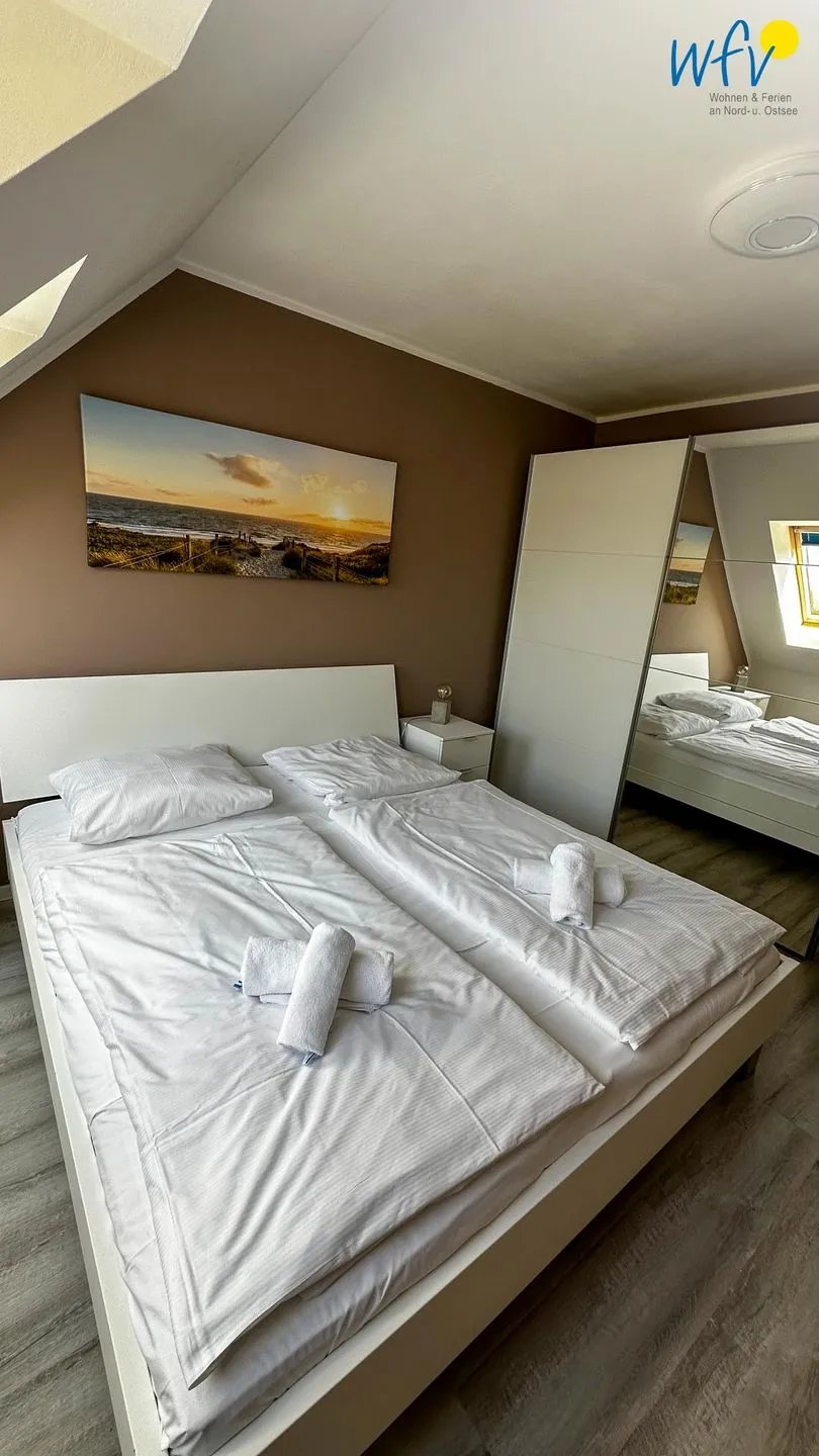 Haus Windland Ferienwohnung 10 Rügen - Dranske - Schlafzimmer