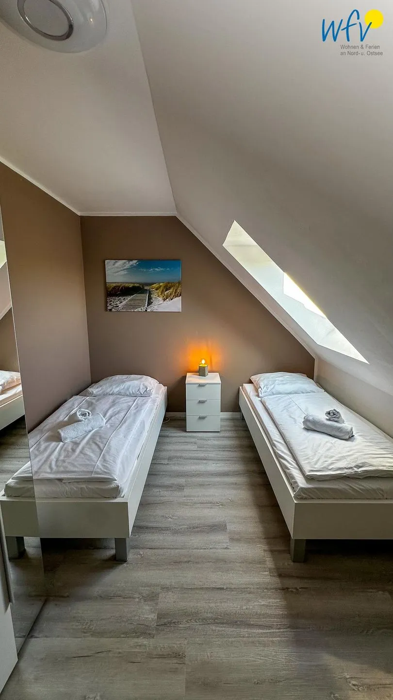 Haus Windland Ferienwohnung 10 Rügen - Dranske - Schlafzimmer
