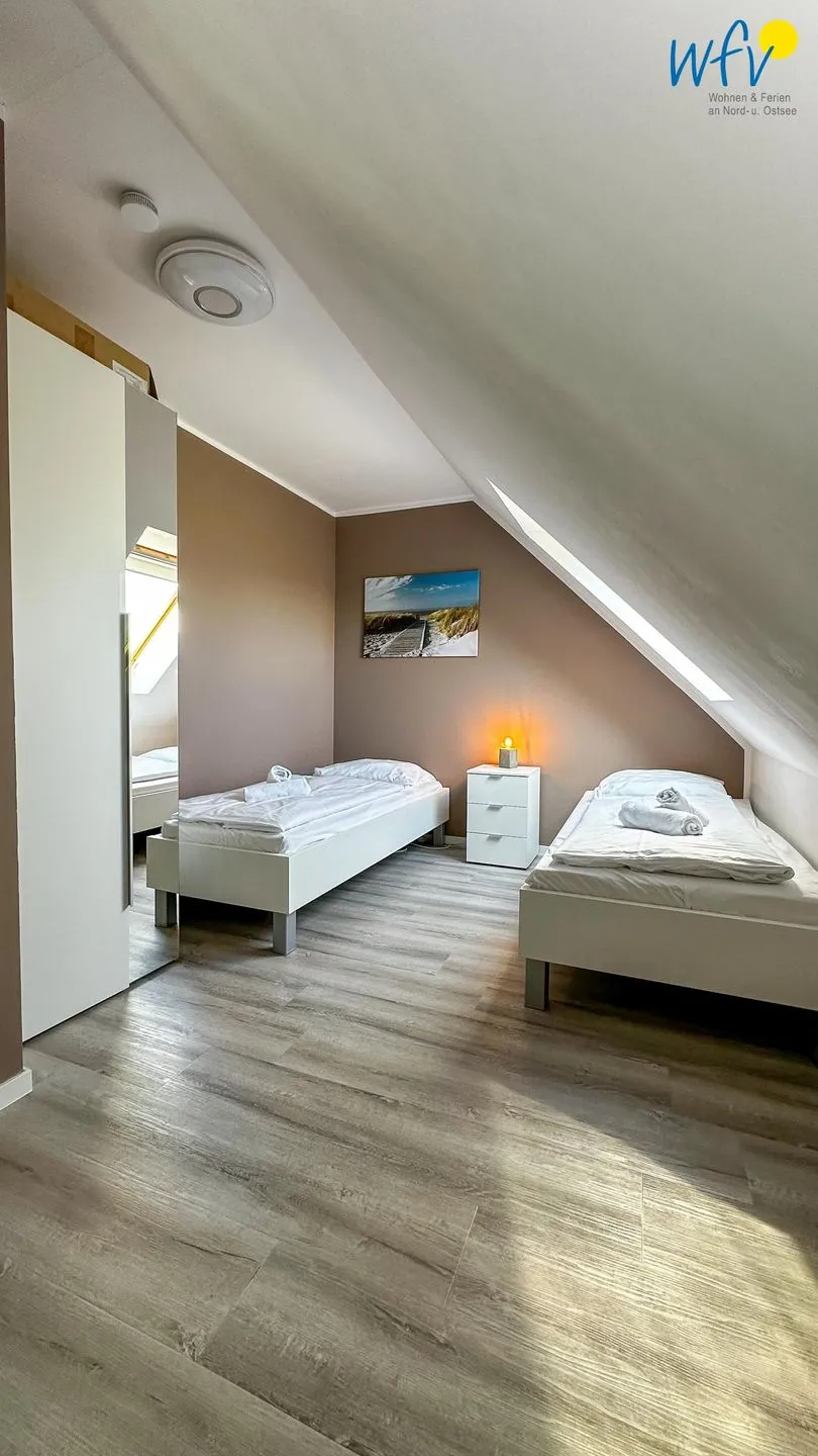 Haus Windland Ferienwohnung 10 Rügen - Dranske - Schlafzimmer
