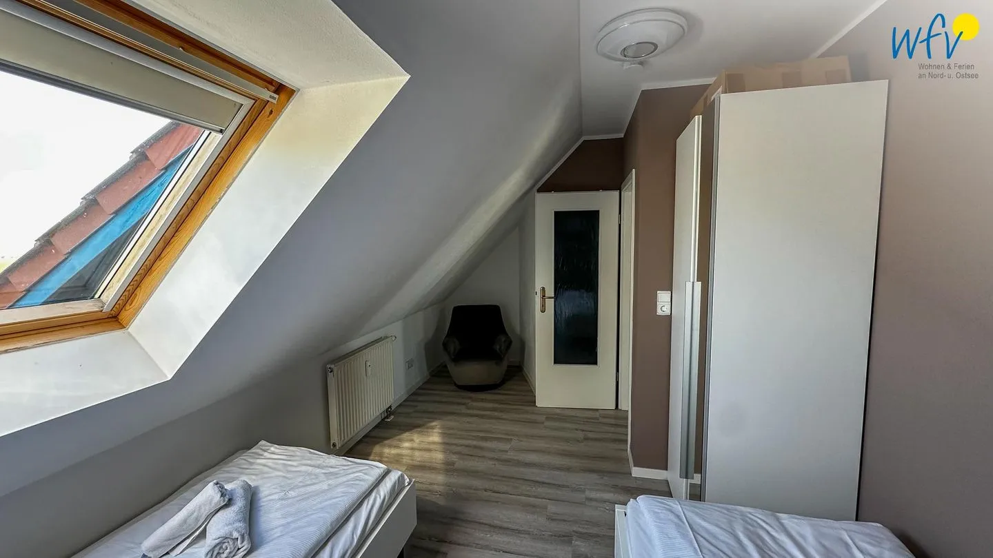 Haus Windland Ferienwohnung 10 Rügen - Dranske - Schlafzimmer
