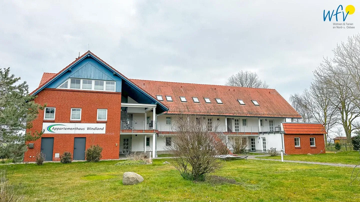 Haus Windland Ferienwohnung Boddenblick Rügen - Dranske - Hauptansicht