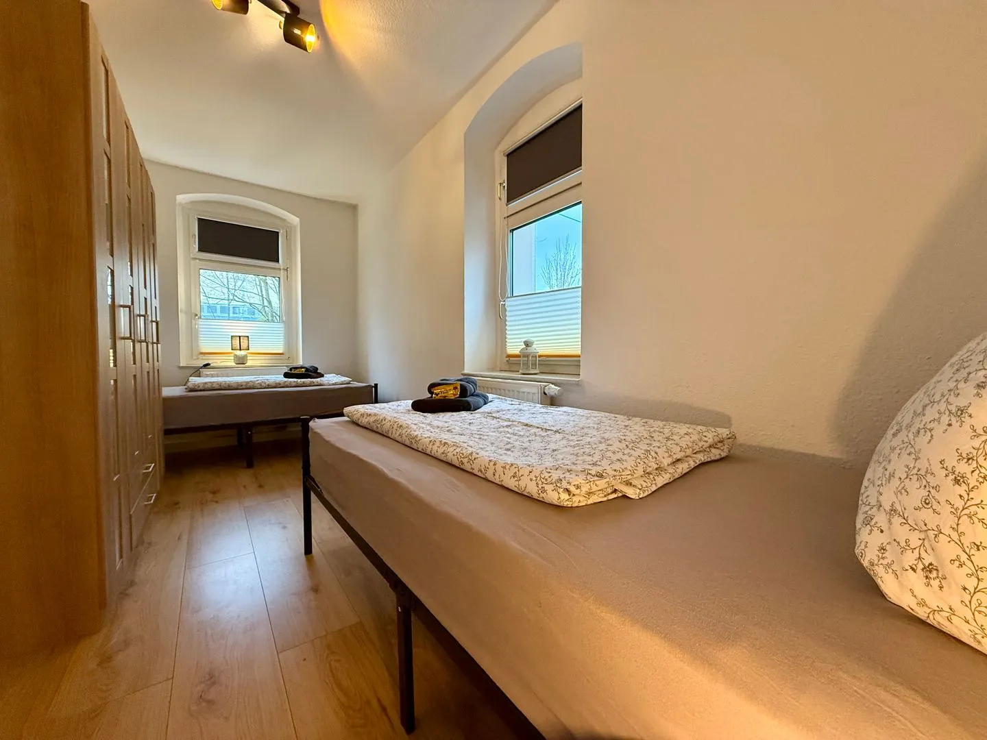MonteurWohnung Sporbitzer Stübchen 2 Dresden - Schlafzimmer