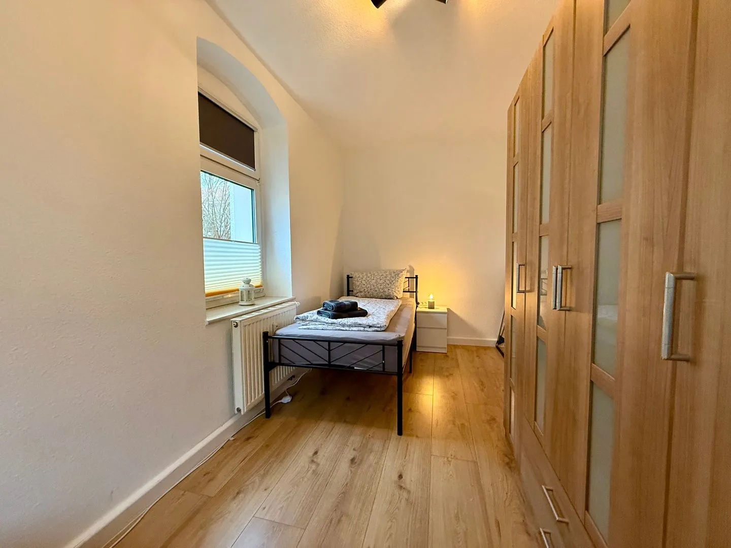 MonteurWohnung Sporbitzer Stübchen 2 Dresden - Schlafzimmer