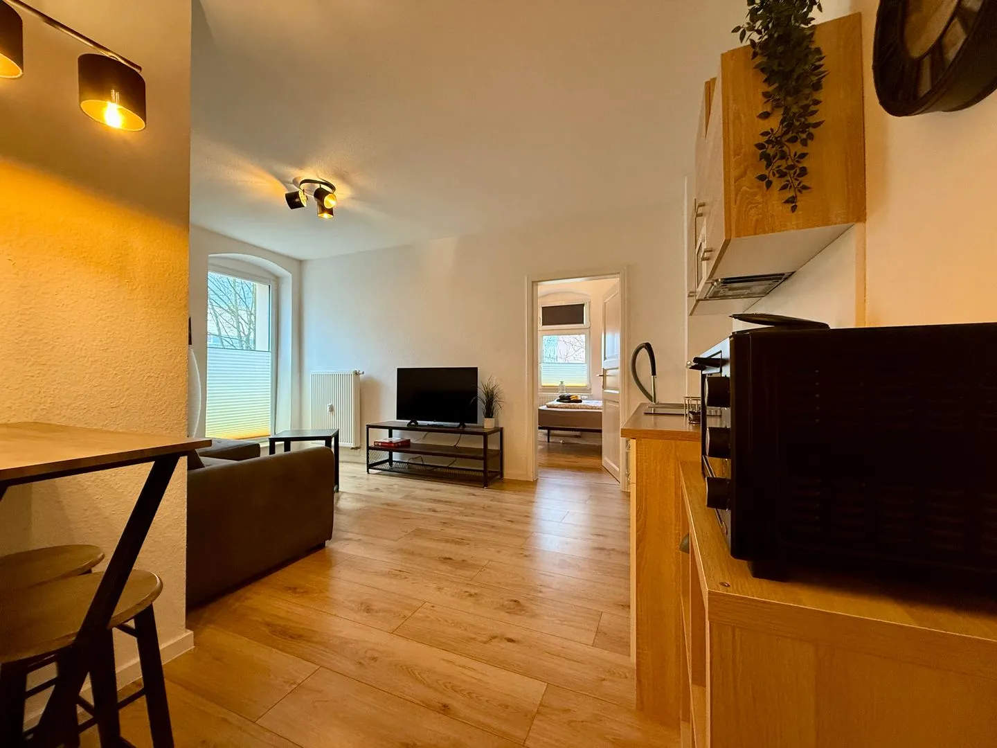 MonteurWohnung Sporbitzer Stübchen 2 Dresden - Wohnzimmer