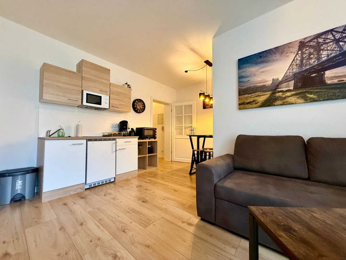 MonteurWohnung Sporbitzer Stübchen 2 Dresden - Wohnzimmer