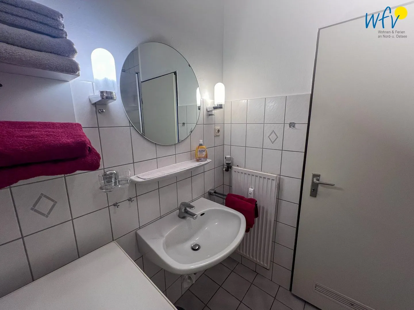 Haus Barkhausenstraße 26 Ferienwohnung 4 Langeoog - Badezimmer