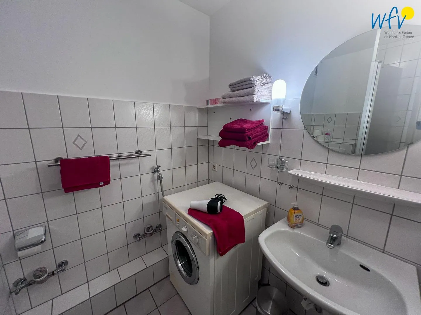 Haus Barkhausenstraße 26 Ferienwohnung 4 Langeoog - Badezimmer