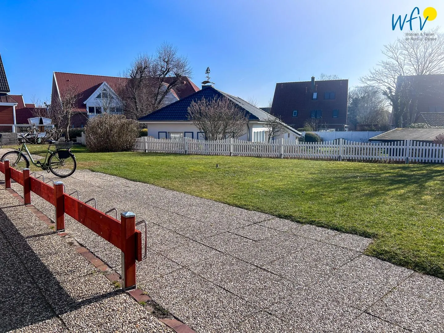 Haus Barkhausenstraße 26 Ferienwohnung 4 Langeoog - Garten