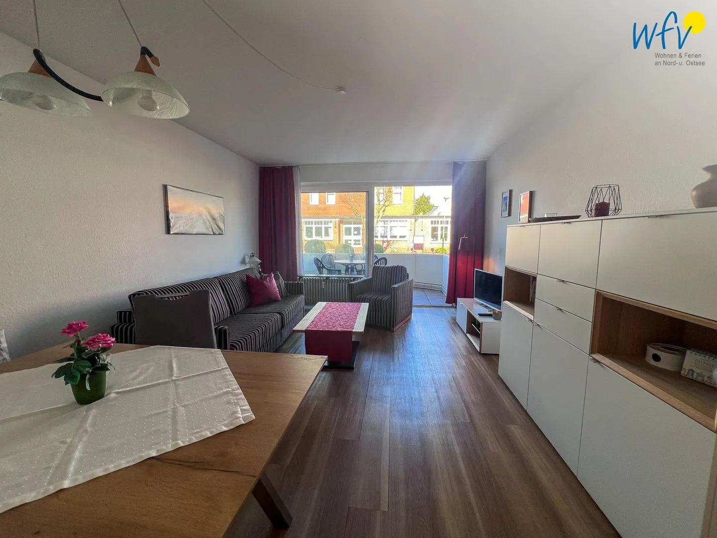 Haus Barkhausenstraße 26 Ferienwohnung 4 Langeoog - Wohnzimmer