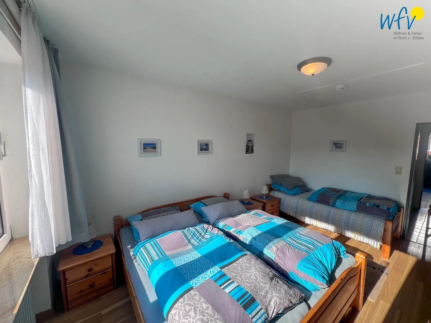 Haus Barkhausenstraße 26 Ferienwohnung 4 Langeoog - Schlafzimmer