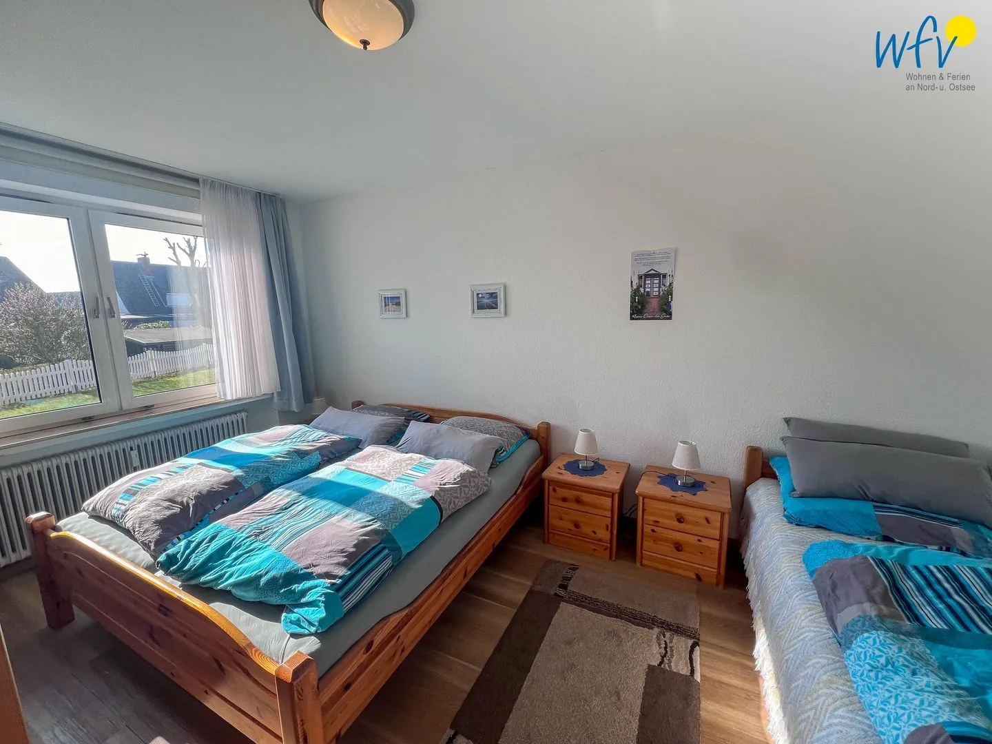 Haus Barkhausenstraße 26 Ferienwohnung 4 Langeoog - Schlafzimmer