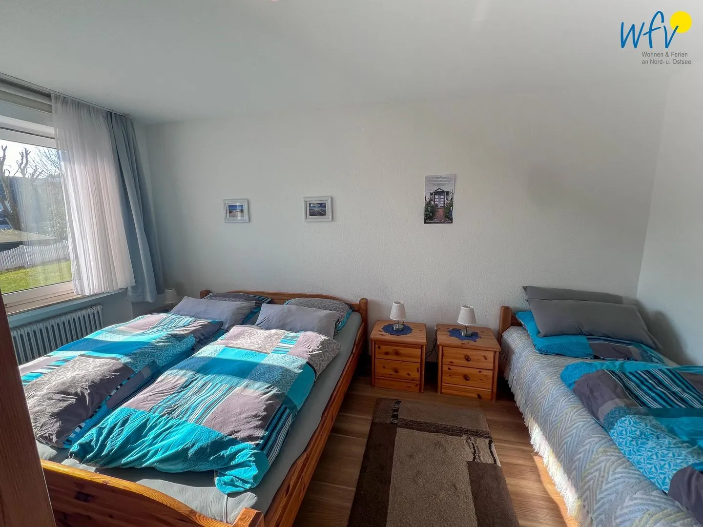 Haus Barkhausenstraße 26 Ferienwohnung 4 Langeoog - Schlafzimmer