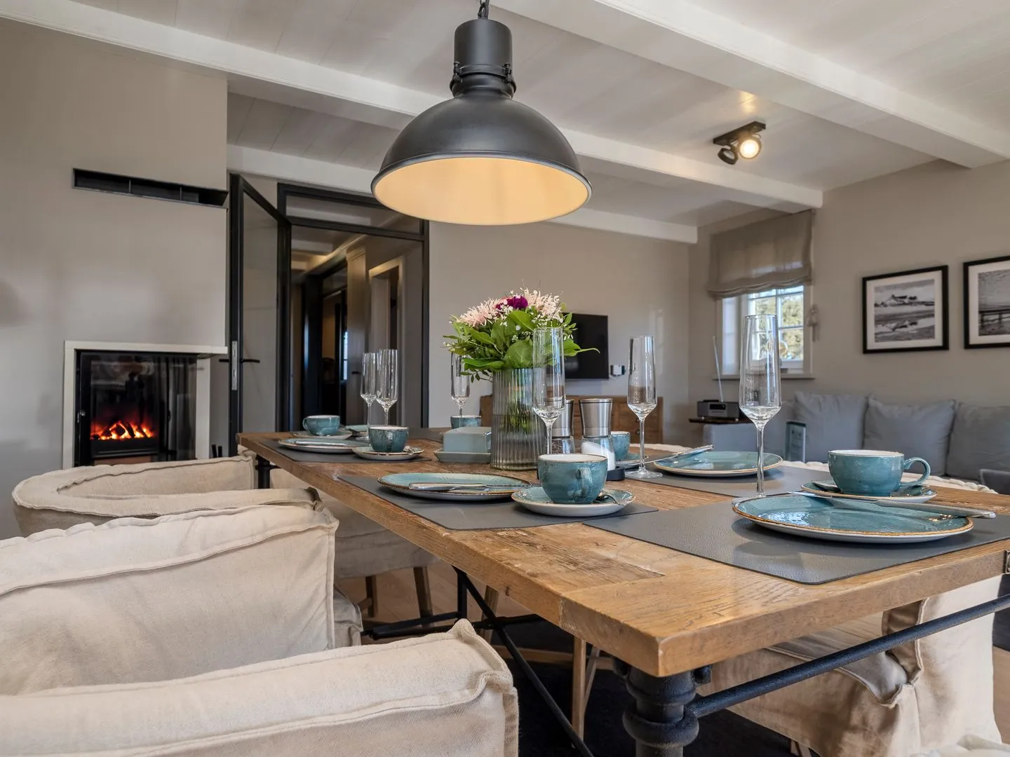 bohoSylt 7 Wenningstedt - Wohnzimmer
