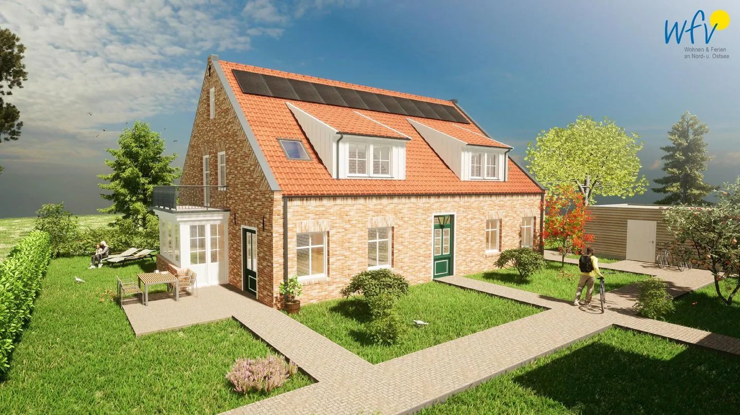 Haus Christine Ferienwohnung 3 Langeoog - Hauptansicht