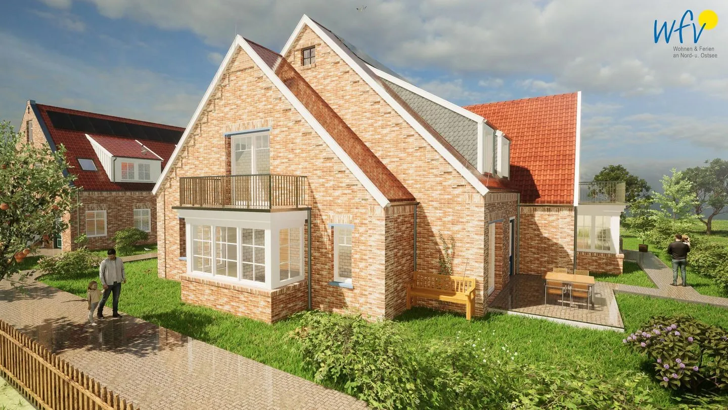 Haus Casper Ferienwohnung 3 Langeoog - Hauptansicht