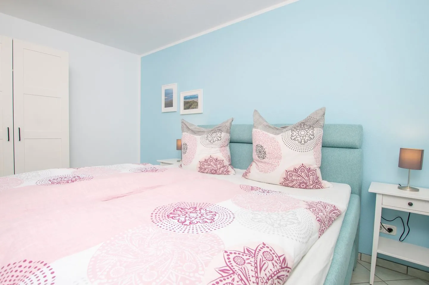 (Ost5a) Ferienwohnung " Weishaupt" Niendorf - Schlafzimmer