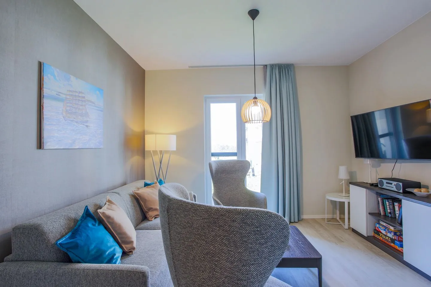 Boddenlümmel Wustrow - Wohnzimmer