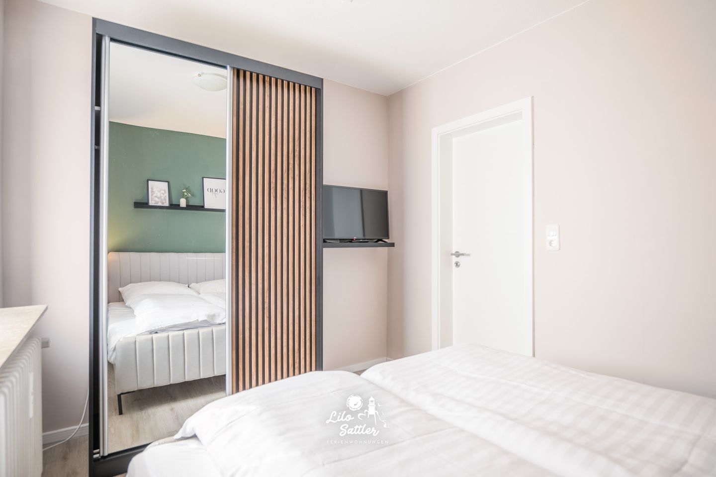 Haus Luv, Whg. 4 Schlafzimmer 1